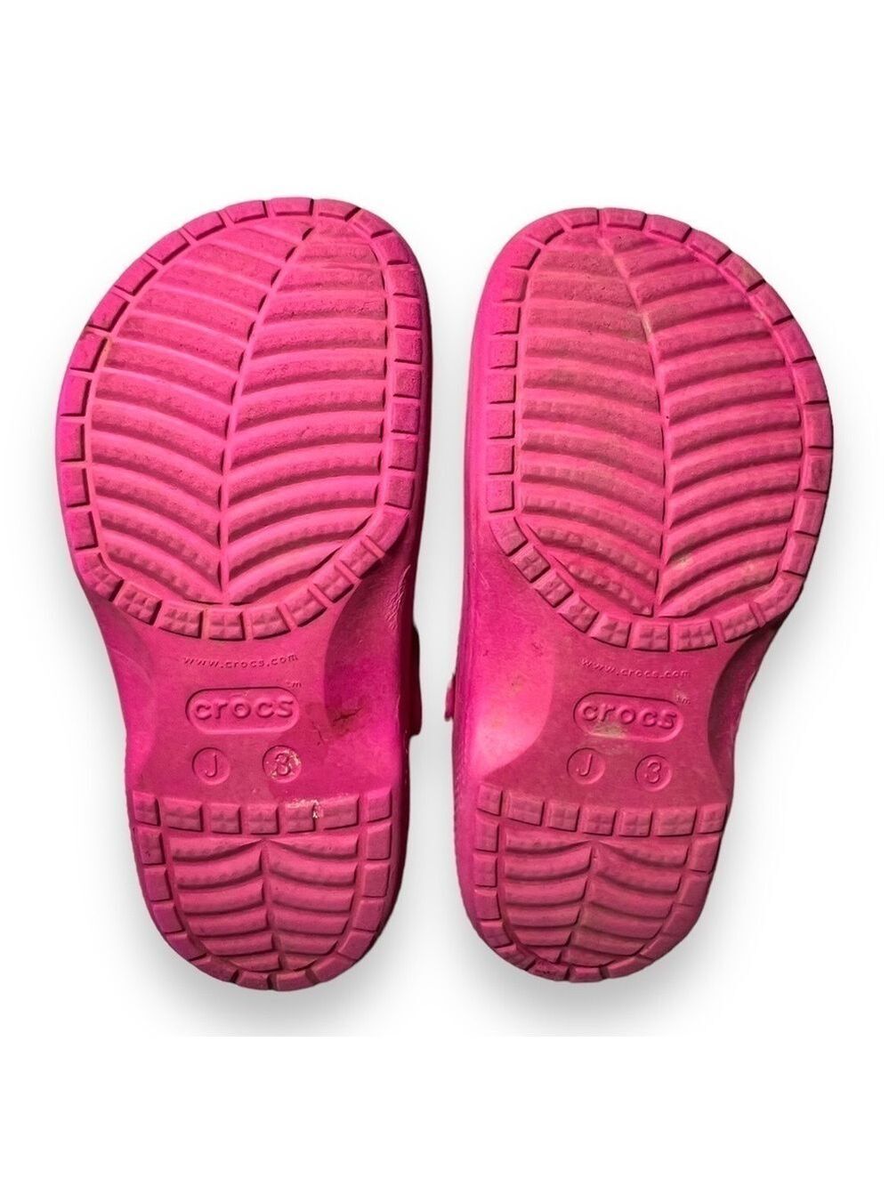 Crocs Kids Baya Lined Clog Pink Size J3 - Picture 7 of 7